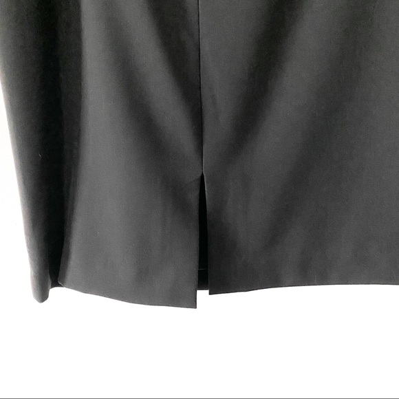 Black Ellen Tracy Straight Skirt - Picture 4 of 4